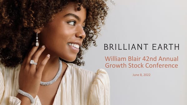 William Blair Conference | Microsite - Page 1